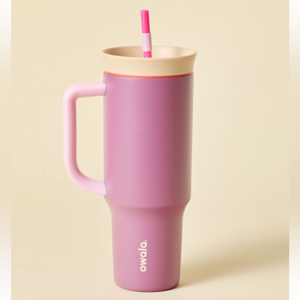 NWT Owala Travel Tumbler 40oz in Small the Roses Color